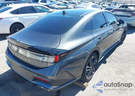 2025 Hyundai Sonata N Line из США, поврежденный, VIN KMHL54JC4SA483645